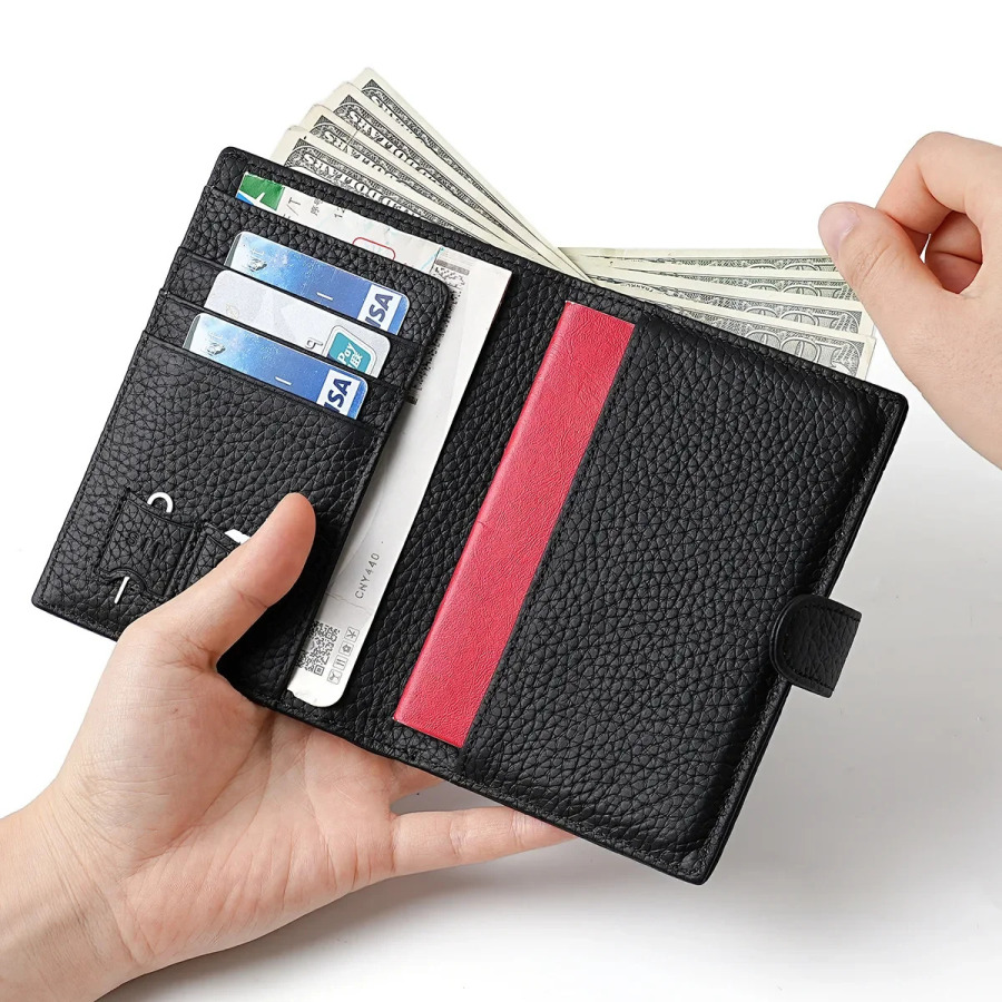 Новые дорожные аксессуары для паспорта, RFID-блокирующие держатели для паспорта для женщин и мужчин, органайзер для документов первой необходимости для путешествий