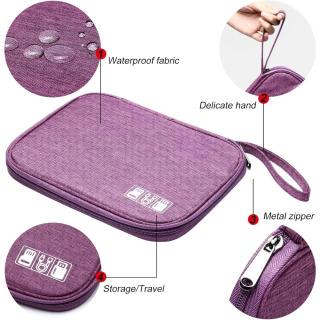 Дорожная женская сумка, портативный органайзер для хранения кабеля, электронные аксессуары, женская сумка для хранения зарядного устройства для телефона