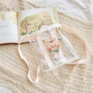 Bolalar ryukzaki Kichkintoylar uchun ryukzak ona chaqaloq sumkalari Qizlar uchun maktab sumkalari O'g'il bolalar uchun yoqimli shaffof PVX sumka Bolsas Para Niños Mochila