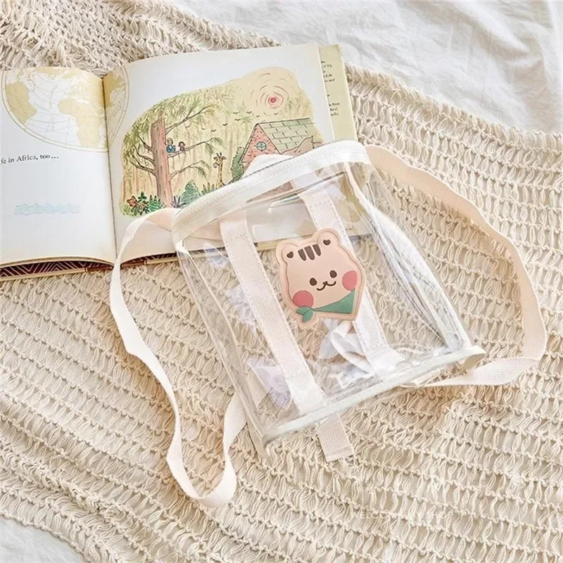 Bolalar ryukzaki Kichkintoylar uchun ryukzak ona chaqaloq sumkalari Qizlar uchun maktab sumkalari O'g'il bolalar uchun yoqimli shaffof PVX sumka Bolsas Para Niños Mochila