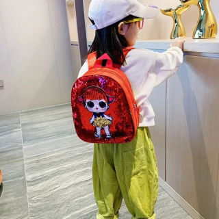 Милый детский рюкзак с блестками, сумки для детей 3-6 лет, милая детская школьная сумка для детского сада, модные сумки с героями мультфильмов для маленьких девочек, рюкзак