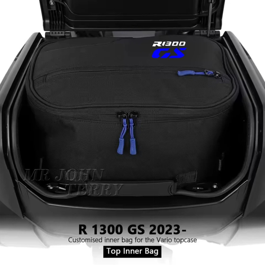 Аксессуары для мотоциклов для BMW R1300GS GS1300 R 1300 GS 2023 2024 2025 Черная сумка для багажа Седельная сумка Боковые внутренние сумки для верхнего чехла