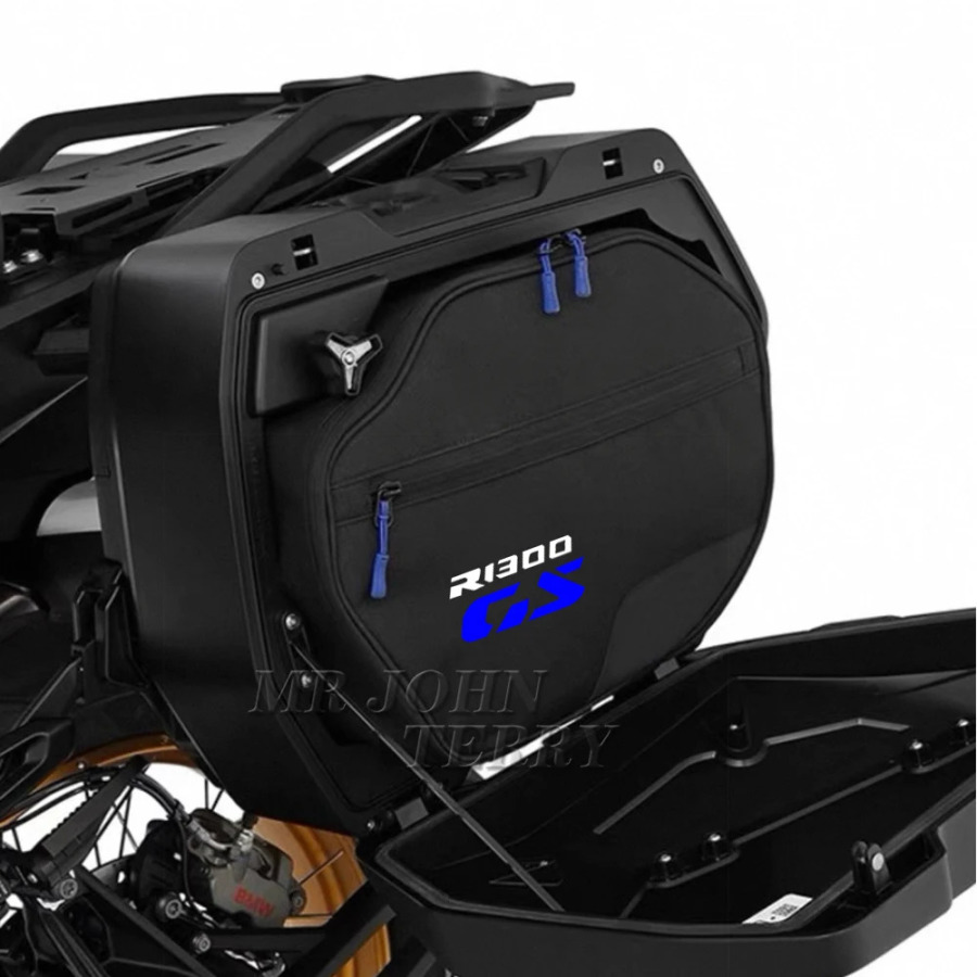Аксессуары для мотоциклов для BMW R1300GS GS1300 R 1300 GS 2023 2024 2025 Черная сумка для багажа Седельная сумка Боковые внутренние сумки для верхнего чехла