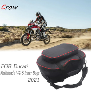 Ducati Multistrada V4 S 2021 uchun MULTISTRADA v4 mototsikl aksessuarlari plastik yon panelli ichki sumkalar