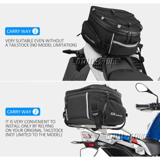PAN AMERICA 1250 S PA1250 PA 1250 S 1250 S uchun mototsikl aksessuarlari suv o'tkazmaydigan saqlash sumkasi tutqichli sumkasi sayohat asboblari orqa sumkalari