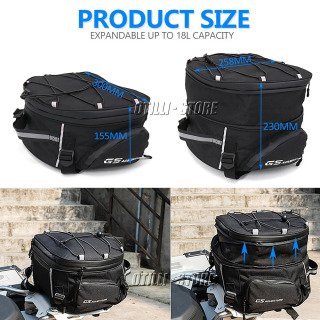 PAN AMERICA 1250 S PA1250 PA 1250 S 1250 S uchun mototsikl aksessuarlari suv o'tkazmaydigan saqlash sumkasi tutqichli sumkasi sayohat asboblari orqa sumkalari