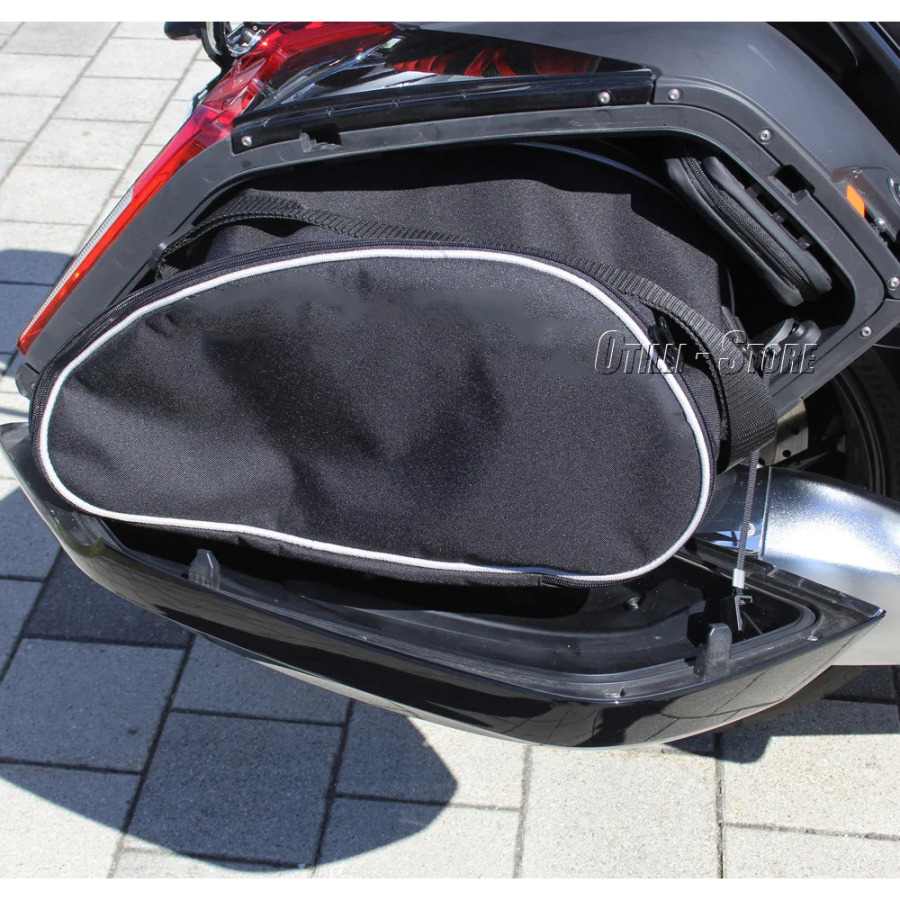 Аксессуары для мотоциклов, боковые сумки для багажа для BMW K1600B K1600 B K1600 Grand America K1600GA, черный верхний чехол, внутренние сумки