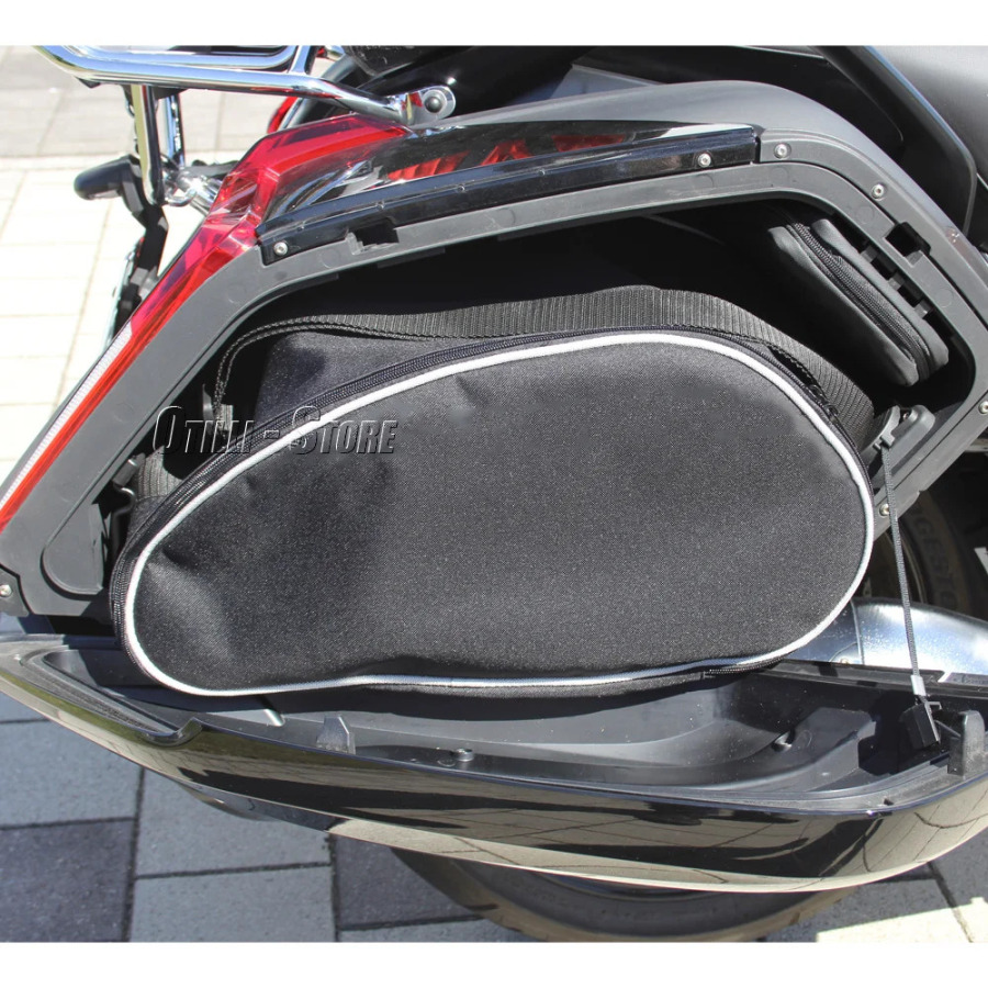 Аксессуары для мотоциклов, боковые сумки для багажа для BMW K1600B K1600 B K1600 Grand America K1600GA, черный верхний чехол, внутренние сумки
