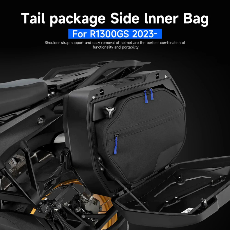 Аксессуары для мотоциклов, сумки для багажа для BMW R1300GS, черные внутренние сумки, верхние чехлы R1300 GS GS1300 2023 2024 2025