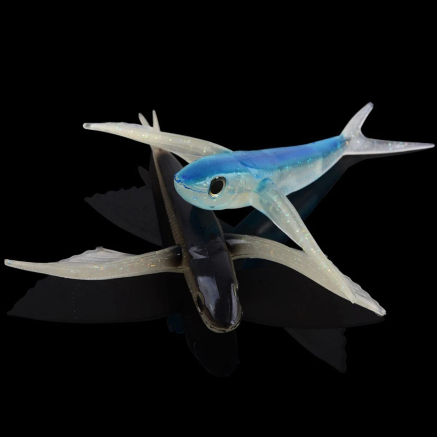 Baliq ovlash jozibasi Dengiz baliq ovlash lure Katta baliq uchuvchi sun'iy orkinos lures Baliq ovlash vositalari uchun pushti qush shaklidagi trolling tizer