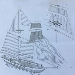 Issiq sotuvda 1: 130 DIY kema modelini yig'ish klassik yog'och qayiq yog'ochni bezash