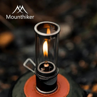 Газовый фонарь для кемпинга MOUNTAINHIKER, бутановый газовый светильник для палатки, ветрозащитный портативный атмосферный фонарь для ночи