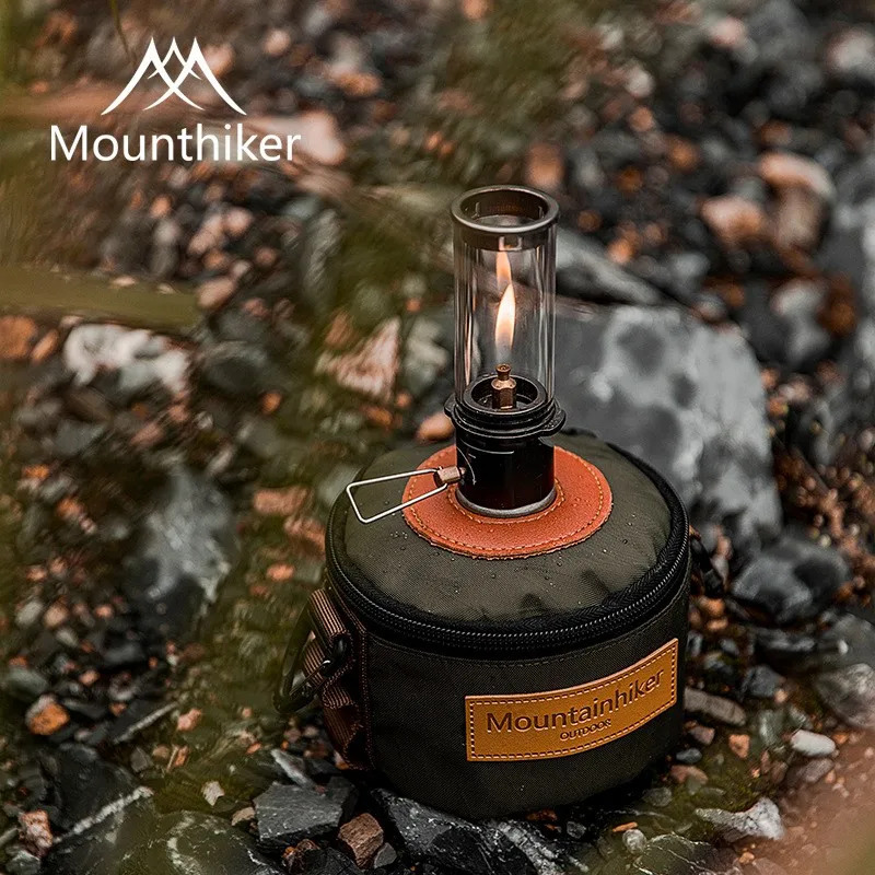 Газовый фонарь для кемпинга MOUNTAINHIKER, бутановый газовый светильник для палатки, ветрозащитный портативный атмосферный фонарь для ночи