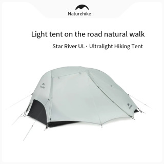 Naturehike Star River 2 Ul Campingtent Opgewaardeerd Ultralichte 2 kishilik chodir Buitenshuis 4 Se 1) Met Bepul Mat