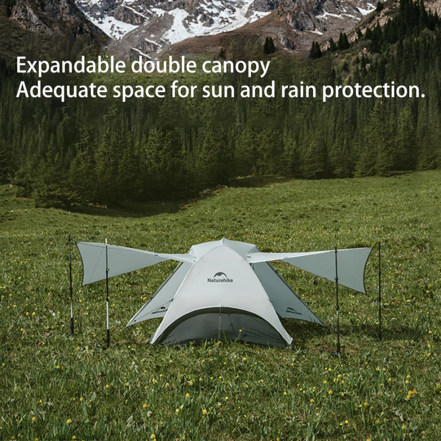 Naturehike Star River 2 Ul Campingtent Opgewaardeerd Ultralichte 2 kishilik chodir Buitenshuis 4 Se 1) Met Bepul Mat