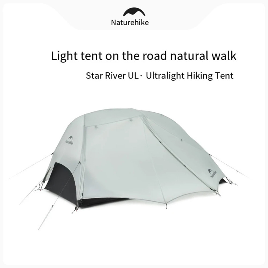 Naturehike Star River 2 Ul Campingtent Opgewaardeerd Ultralichte 2 kishilik chodir Buitenshuis 4 Se 1) Met Bepul Mat