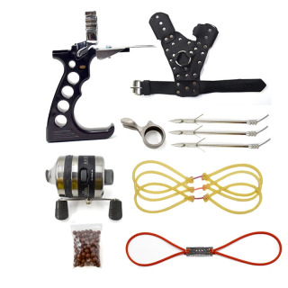 2020 otish slingshot baliq ovlash slingshot otish kamon va o'qlar kuchli aralash baliq ovlash kamon yuqori tezlikda ov