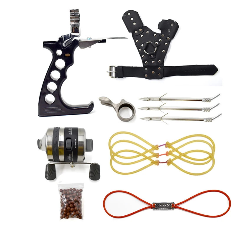 2020 otish slingshot baliq ovlash slingshot otish kamon va o'qlar kuchli aralash baliq ovlash kamon yuqori tezlikda ov