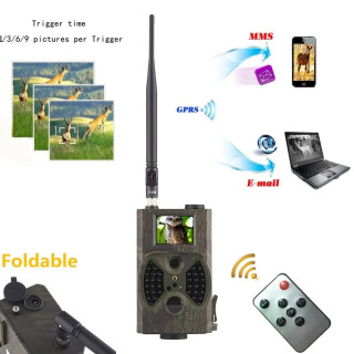 IR ov kamerasi 16MP 1080P iz kameralari HC300M yovvoyi kamera 2G MMS GSM SMTP simsiz ov kamerasi