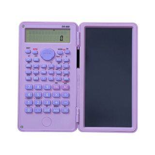 10 xonali LCD displeyli portativ kalkulyator. Stylusli yozuv va raqamli chizma planshetli ilmiy aqlli kalkulyator БЕЛЫЙ