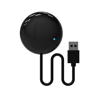 Wi-Fi ИК-пульт дистанционного управления для приложения Smart Home SmartLife Пульт дистанционного управления для телевизора D... черный