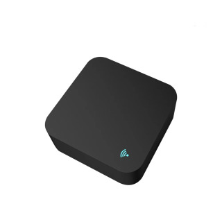 ИК-пульт дистанционного управления Smart Wi-Fi Универсальный инфракрасный Tuya для умного дома Управление для телевизора DVD AUD AC Работает с Amz Alexa Google Home черный
