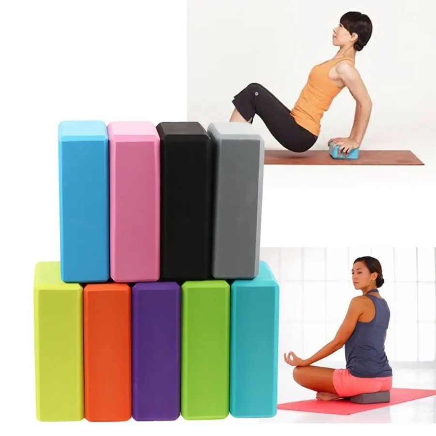 Jismoniy mashqlar, tanani shakllantirish, Pilates va yoga uchun EVA ko'pikli fitnes bloki