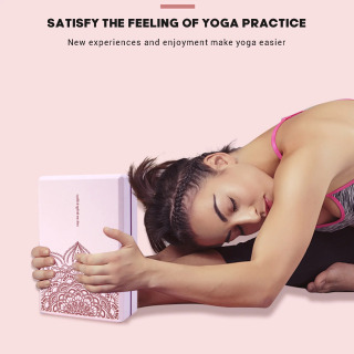 Qaymoqqa qarshi mashqlar Fitness yoga g'ishtlari Stretch tana yoga Pilates meditatsiya yordami uchun portativ yoga bloklari