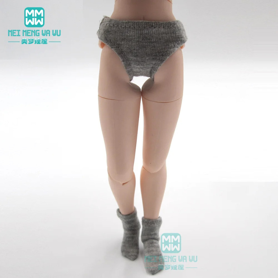 Аксессуары для кукол Blyth Azone OB22 OB24 модное простая нижнее белье, Комплект носков белый, серый, розовый