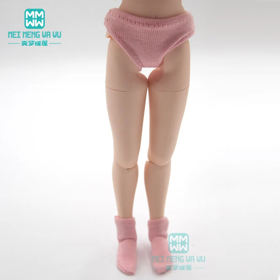 Аксессуары для кукол Blyth Azone OB22 OB24 модное простая нижнее белье, Комплект носков белый, серый, розовый