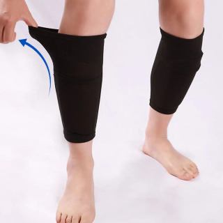 1 juft Sport Shin Guards Nafas oladigan Futbol Shin Yostiqchalari O'g'il bolalar Erkaklar uchun Neylon Oyoq Qo'riqchi Yenglari