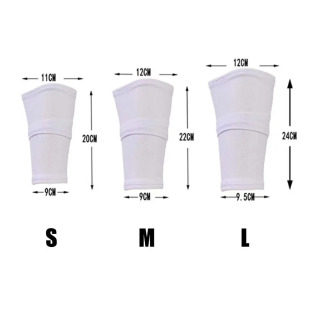 1 juft Sport Shin Guards Nafas oladigan Futbol Shin Yostiqchalari O'g'il bolalar Erkaklar uchun Neylon Oyoq Qo'riqchi Yenglari