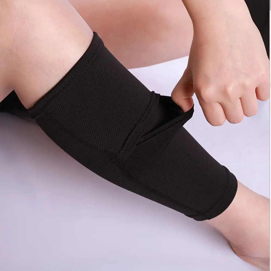 1 juft Sport Shin Guards Nafas oladigan Futbol Shin Yostiqchalari O'g'il bolalar Erkaklar uchun Neylon Oyoq Qo'riqchi Yenglari