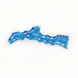 3 g'ildirakli konki 110 mm 4 g'ildirak 80 mm 243 mm M7 qotishma rolikli konkida uchish bazasi 3x110mm 4x80mm Super yengil
