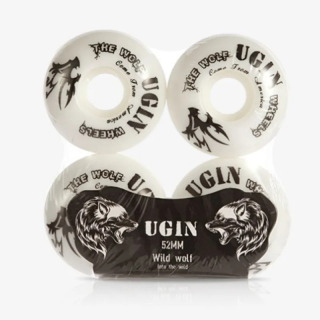 4 dona / to'plam 52x30 mm yumshoq skeytbord g'ildiraklari