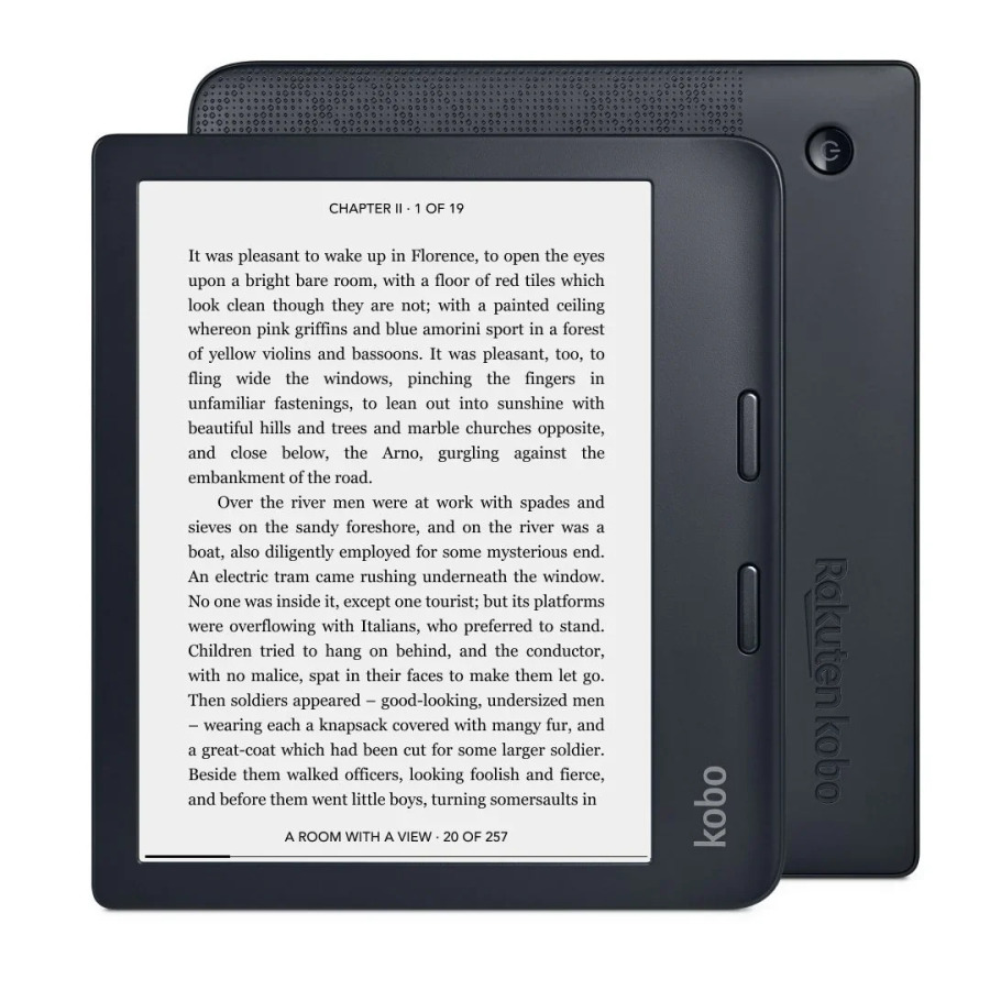 Электронная книга KOBO Libra2 N418: прослушивание аудиокниг Kobo, 7-дюймовый экран, 300PPI, водонепроницаемость IPX8, экран Carta HD EInk, ComfortLight PRO.