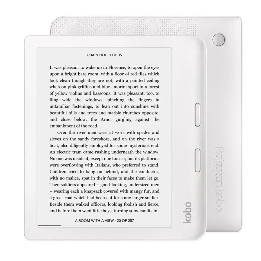 Электронная книга KOBO Libra2 N418: прослушивание аудиокниг Kobo, 7-дюймовый экран, 300PPI, водонепроницаемость IPX8, экран Carta HD EInk, ComfortLight PRO.