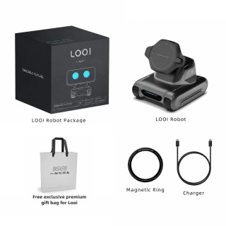 LOOI робот-смартфон AI обучающий помощник голосовой диалог мускус похваты чатGPT большая модель мини-робот креативная игрушка в подарок