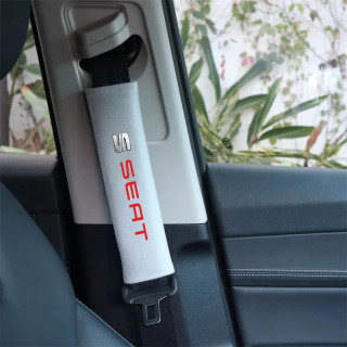 Накладка на ремень безопасности для Seat Leon, Ibiza, Ateca, Arona, Altea, Arosa, Exeo, Mii, Tarraco – защитная накладка на плечо, автоаксессуар