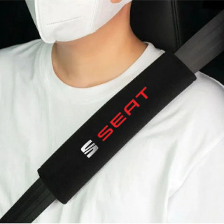 Накладка на ремень безопасности для Seat Leon, Ibiza, Ateca, Arona, Altea, Arosa, Exeo, Mii, Tarraco – защитная накладка на плечо, автоаксессуар