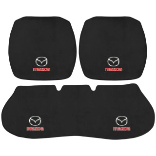 Для Mazda 2 Mazda 3 MS для Mazda 6 CX-5 CX5, аксессуары, подушка для автомобильного сиденья, нескользящий чехол, бархатный плюш из ледяного шелка