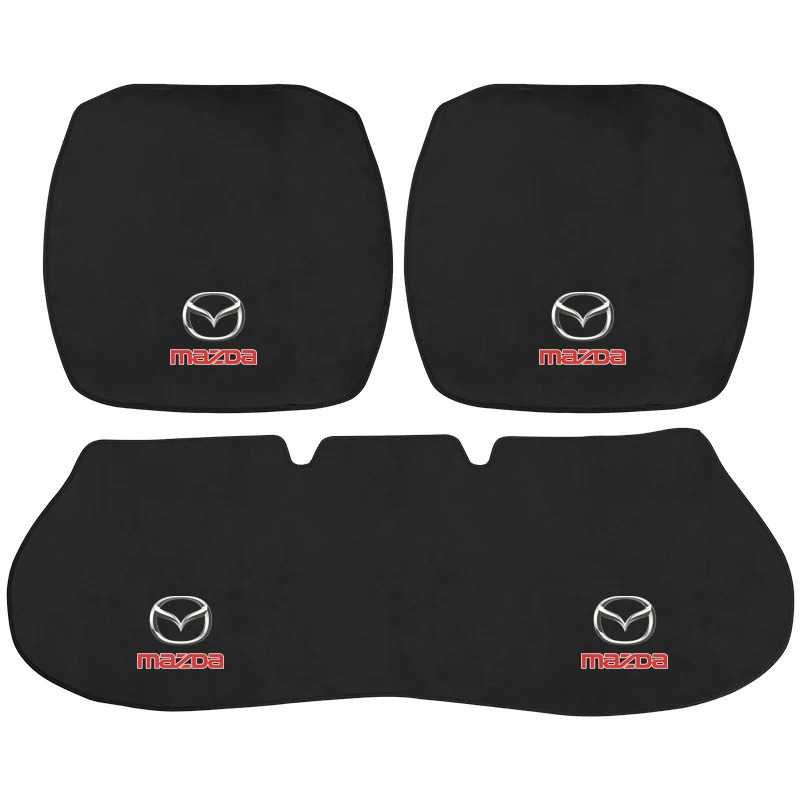 Для Mazda 2 Mazda 3 MS для Mazda 6 CX-5 CX5, аксессуары, подушка для автомобильного сиденья, нескользящий чехол, бархатный плюш из ледяного шелка
