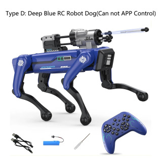 Интеллектуальная машина для акробатики, робот для собак, интеллектуальная машина, робот для моделирования искусственного интеллекта, голосовое управление через приложение, программирование, интерактивные игрушки ГЛУБОКИЙ СИНИЙ