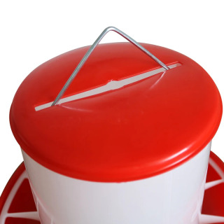 Yangi tovuq go'shti oziqlantiruvchilar 3kg/5kg tovuq o'rdak boqish uchun chelak yer favvorasi bedana boqish uchun chelak