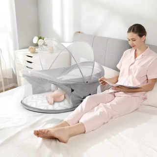 Safty Swing Safty Детские кроватки Высокое качество Производители новорожденных Кабриолетная кроватка Полный набор Портативный мягкий моющийся детский уютный гнездо