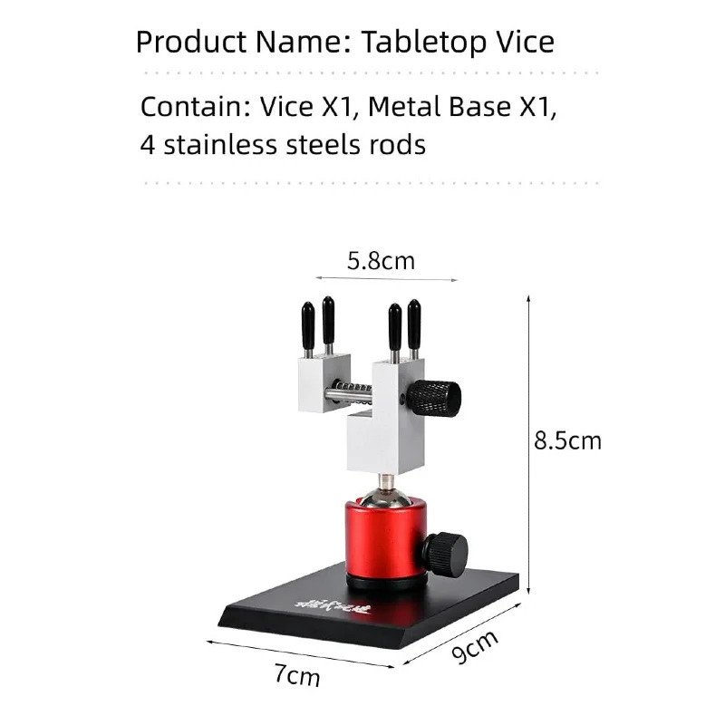 Mini Portativ dastgoh tirgaklari ixcham sozlanishi qisqich Xobbi modellashtirish DIY nozik asboblar aksessuarlari