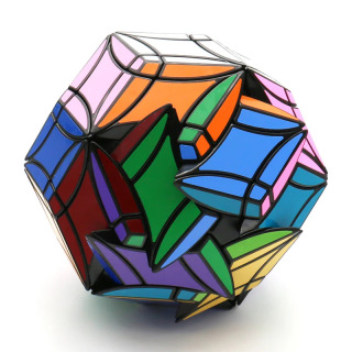 Головоломка Xplore Junction Kairis Puzzles CurFaTRhoTri Clover Black Magic Cube: развивающая игрушка-головоломка для подростков и взрослых, интеллектуальная игрушка-головоломка, тренажер для ума