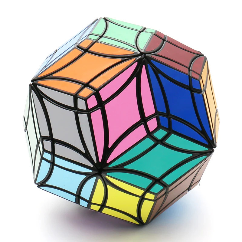 Головоломка Xplore Junction Kairis Puzzles CurFaTRhoTri Clover Black Magic Cube: развивающая игрушка-головоломка для подростков и взрослых, интеллектуальная игрушка-головоломка, тренажер для ума