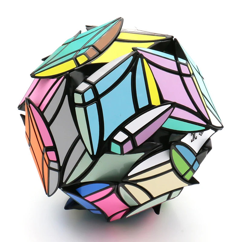 Головоломка Xplore Junction Kairis Puzzles CurFaTRhoTri Clover Black Magic Cube: развивающая игрушка-головоломка для подростков и взрослых, интеллектуальная игрушка-головоломка, тренажер для ума