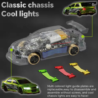 Turbo Racing 1:76 C66 Drift RC Car RTR Radio Полностью пропорциональный игрушечный автомобиль с дистанционным управлением с гироскопом Детские настольные игрушки Автомобиль